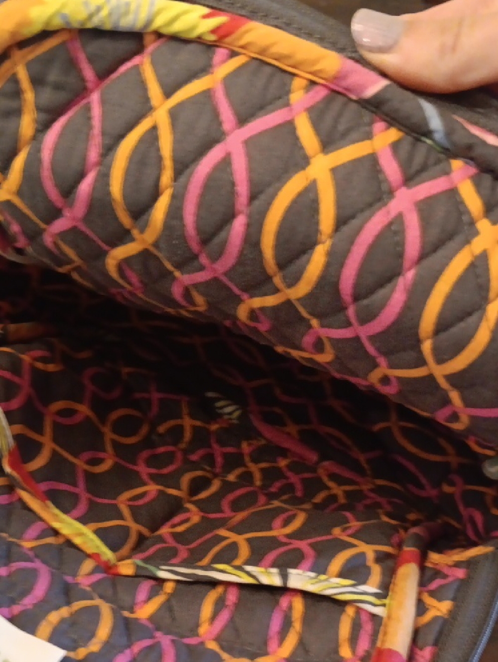 Vera Bradley Backpack. Floral Pattern. - Picture 6 of 8
